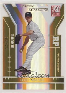 2004 Donruss Elite Extra Edition - [Base] - Aspirations Gold Die-Cut #270 - Scott Proctor /25