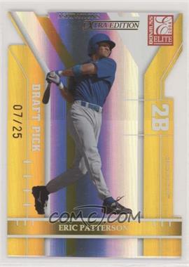 2004 Donruss Elite Extra Edition - [Base] - Aspirations Gold Die-Cut #353 - Eric Patterson /25