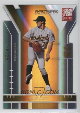 2004 Donruss Elite Extra Edition - [Base] - Aspirations Gold Die-Cut #54 - Barry Zito /25