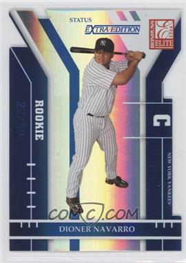 2004 Donruss Elite Extra Edition - [Base] - Status Die-Cut #278 - Dioner Navarro /59