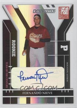 2004 Donruss Elite Extra Edition - [Base] - Turn of the Century Die-Cut Signatures #263 - Fernando Nieve /100