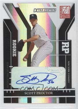 2004 Donruss Elite Extra Edition - [Base] - Turn of the Century Die-Cut Signatures #270 - Scott Proctor /100