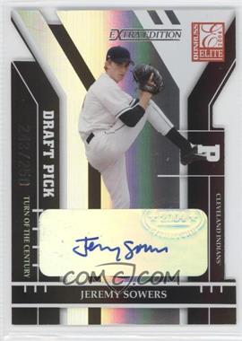 2004 Donruss Elite Extra Edition - [Base] - Turn of the Century Die-Cut Signatures #286 - Jeremy Sowers /250