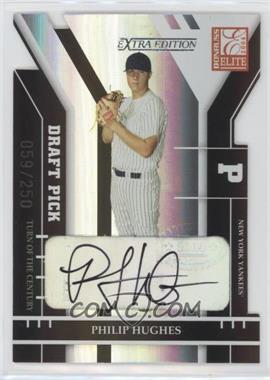 2004 Donruss Elite Extra Edition - [Base] - Turn of the Century Die-Cut Signatures #303 - Phil Hughes /250