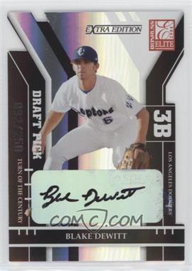 2004 Donruss Elite Extra Edition - [Base] - Turn of the Century Die-Cut Signatures #308 - Blake DeWitt /250