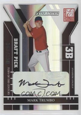 2004 Donruss Elite Extra Edition - [Base] - Turn of the Century Die-Cut Signatures #341 - Mark Trumbo /250 [EX to NM]