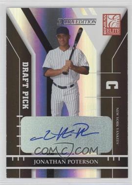 2004 Donruss Elite Extra Edition - [Base] - Turn of the Century Signatures #317 - Jonathan Poterson /250