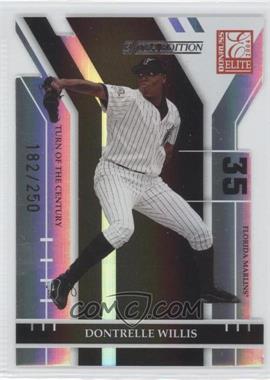 2004 Donruss Elite Extra Edition - [Base] - Turn of the Century #101 - Dontrelle Willis /250