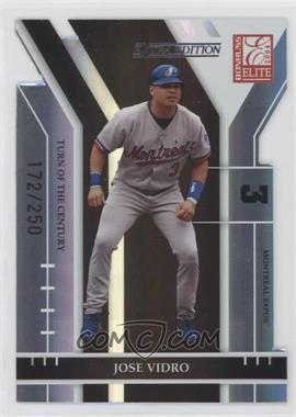 2004 Donruss Elite Extra Edition - [Base] - Turn of the Century #120 - Jose Vidro /250