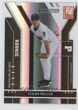 2004 Donruss Elite Extra Edition - [Base] - Turn of the Century #259 - Colby Miller /100