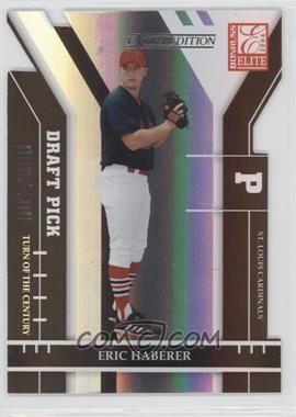 2004 Donruss Elite Extra Edition - [Base] - Turn of the Century #346 - Eric Haberer /100