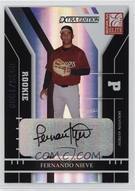 2004 Donruss Elite Extra Edition - [Base] #263 - Fernando Nieve /1000