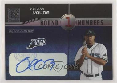 2004 Donruss Elite Extra Edition - Round Numbers - Signatures #RN-6 - Delmon Young /50