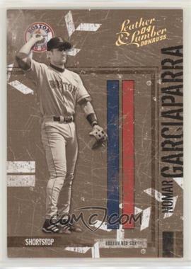 2004 Donruss Leather & Lumber - [Base] - Black & White Gold #27 - Nomar Garciaparra /25