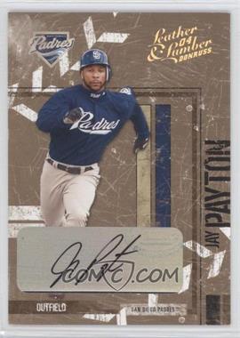 2004 Donruss Leather & Lumber - [Base] - Gold Signatures #122 - Jay Payton /25