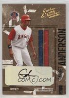 Garret Anderson #/25