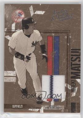 2004 Donruss Leather & Lumber - [Base] - Materials Black & White Jersey #99 - Hideki Matsui /250