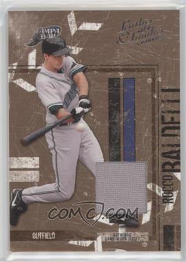 2004 Donruss Leather & Lumber - [Base] - Materials Jerseys #141 - Rocco Baldelli /250 [EX to NM]