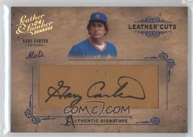 2004 Donruss Leather & Lumber - Leather Cuts - Glove #LC-19 - Gary Carter /160