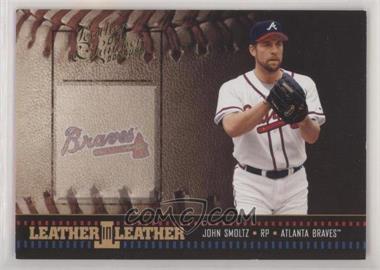 2004 Donruss Leather & Lumber - Leather in Leather #LEL-3 - John Smoltz /2499 [EX to NM]