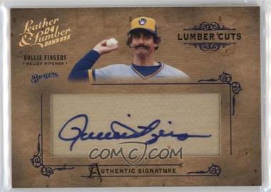 2004 Donruss Leather & Lumber - Lumber Cuts #LC-46 - Rollie Fingers /224