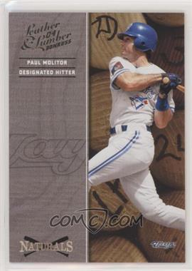 2004 Donruss Leather & Lumber - Naturals #N-4 - Paul Molitor /2499