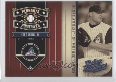 2004 Donruss Leather & Lumber - Pennants/Pinstripes #PP-7 - Curt Schilling /2499