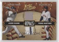 Jason Giambi, Pedro Martinez #/250