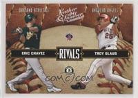 Eric Chavez, Troy Glaus #/100