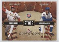 Bob Gibson, Ernie Banks #/2,499