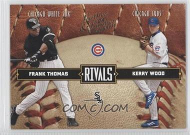 2004 Donruss Leather & Lumber - Rivals #LLR-7 - Frank Thomas, Kerry Wood /2499