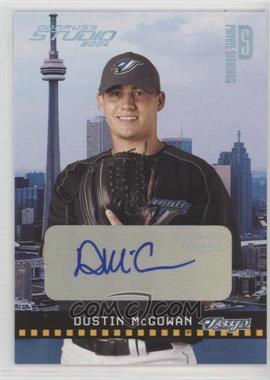 2004 Donruss Studio - [Base] - Private Signings Platinum #196 - Dustin McGowan /10