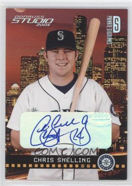 2004 Donruss Studio - [Base] - Private Signings Silver #171 - Chris Snelling /200