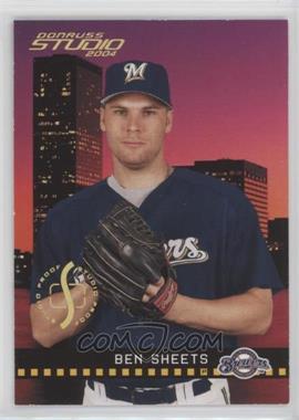 2004 Donruss Studio - [Base] - Studio Proofs Gold #243 - Ben Sheets /50