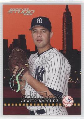 2004 Donruss Studio - [Base] - Studio Proofs Platinum #137 - Javier Vazquez /10