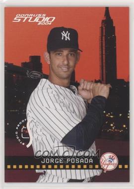 2004 Donruss Studio - [Base] - Studio Proofs Silver #138 - Jorge Posada /100