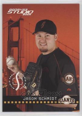 2004 Donruss Studio - [Base] - Studio Proofs Silver #166 - Jason Schmidt /100