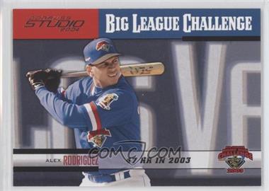 2004 Donruss Studio - Big League Challenge #BLC-4 - Alex Rodriguez /999