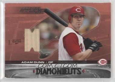 2004 Donruss Studio - Diamond Cuts - Bats #DC-13 - Adam Dunn /200 [EX to NM]