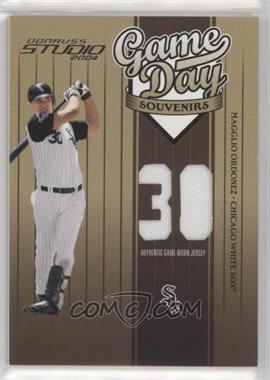 2004 Donruss Studio - Game Day Souvenirs - Jersey Number #GD-19 - Magglio Ordonez /250 [EX to NM]