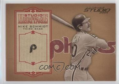 2004 Donruss Studio - Heritage - Gold #SH-4 - Mike Schmidt /499