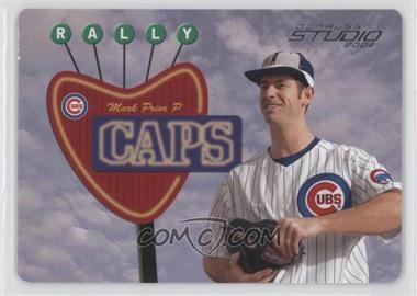 2004 Donruss Studio - Rally Caps - Die-Cut #RC-23 - Mark Prior /500