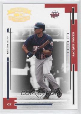 2004 Donruss Throwback Threads - [Base] - Gold Proof #112 - Jacque Jones /100