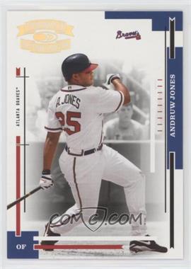 2004 Donruss Throwback Threads - [Base] - Gold Proof #16 - Andruw Jones /100