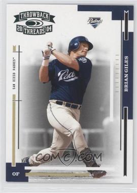 2004 Donruss Throwback Threads - [Base] - Green Proof #162 - Brian Giles /25