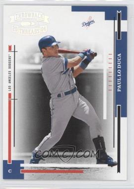 2004 Donruss Throwback Threads - [Base] - Silver Proof #103 - Paul Lo Duca /100