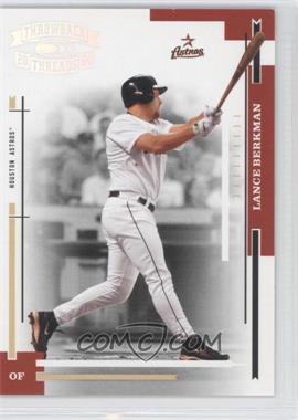 2004 Donruss Throwback Threads - [Base] - Silver Proof #85 - Lance Berkman /100