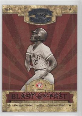 2004 Donruss Throwback Threads - Blast from the Past #BP-10 - George Foster /1500