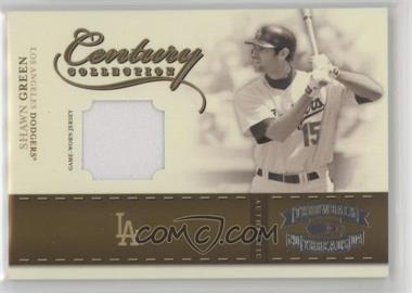 2004 Donruss Throwback Threads - Century Collection Material #CC-81 - Shawn Green /250