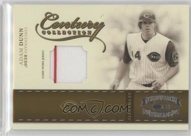 2004 Donruss Throwback Threads - Century Collection Material #CC-86 - Adam Dunn /250